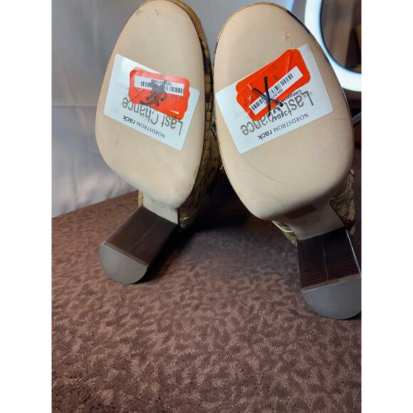 Tory Burch Diamant Lux snakeskin knee high boot - Picture 6 of 14